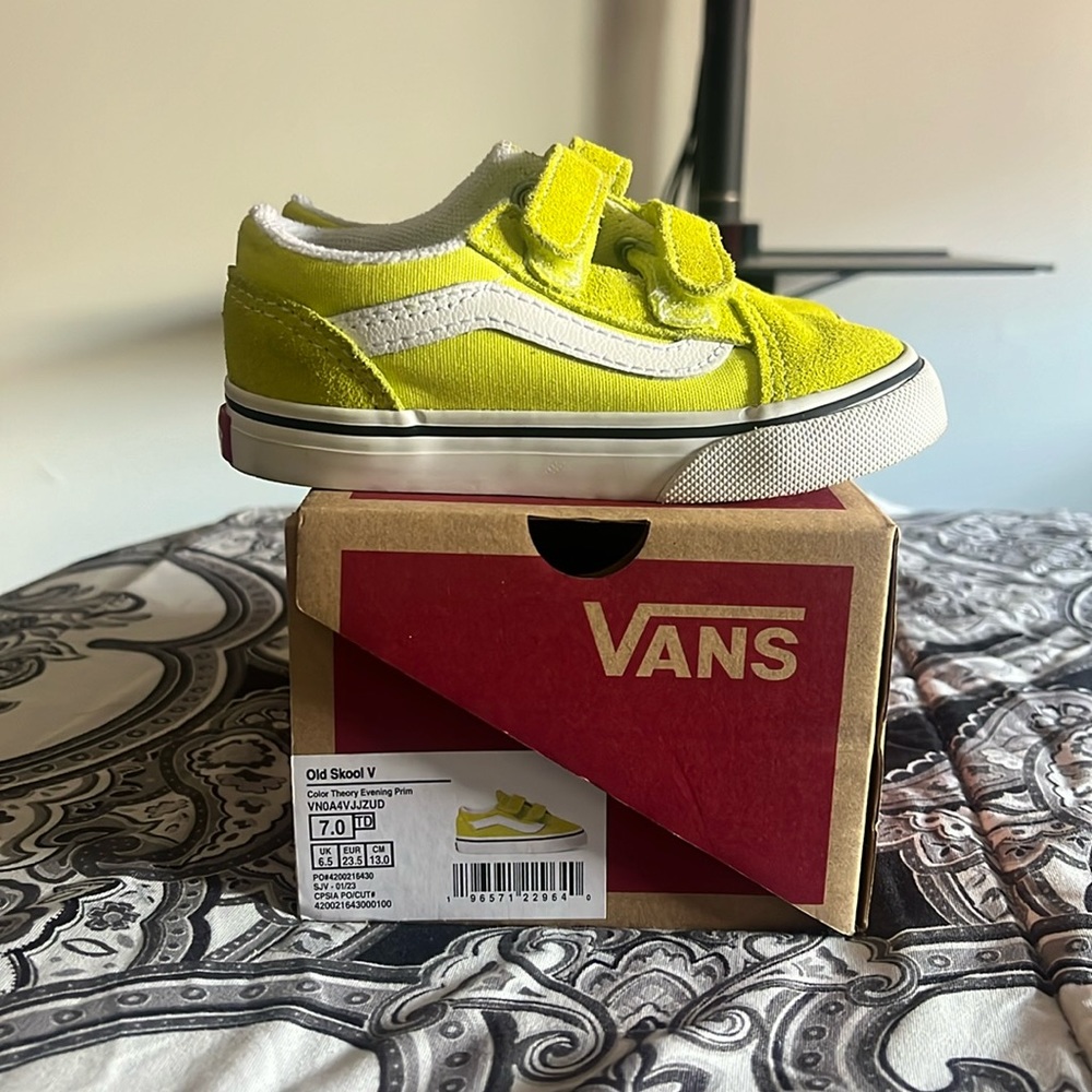 Vans Sneaker Toddler Size 7